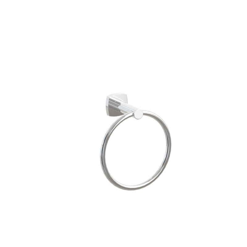 Anneau à serviettes Emtek, Chrome poli