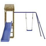 Frison Freeport Park 238cm W x 259cm D Outdoor Solid Wood Playhouse