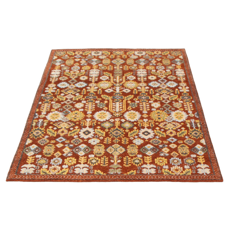 Tapis cuivre foncé Jules Serapi 5 pi 4 po x 7 pi 7 po