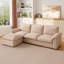 Canapé modulaire Cloud en canapé pour le salon Canapé modulaire en L en chenille pour appartement-1900494050