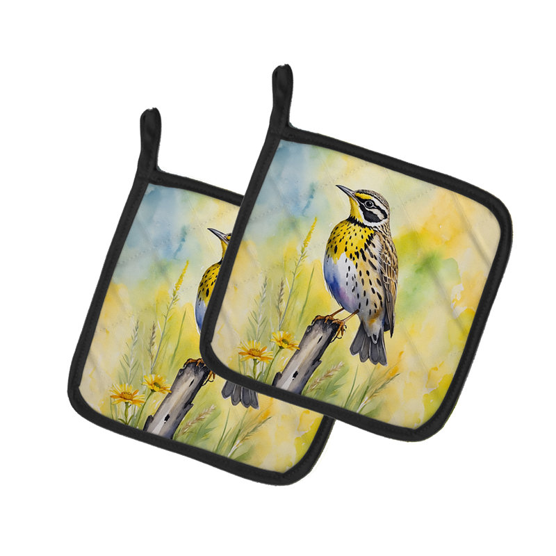 Paire de poignées Montana Western Meadowlark
