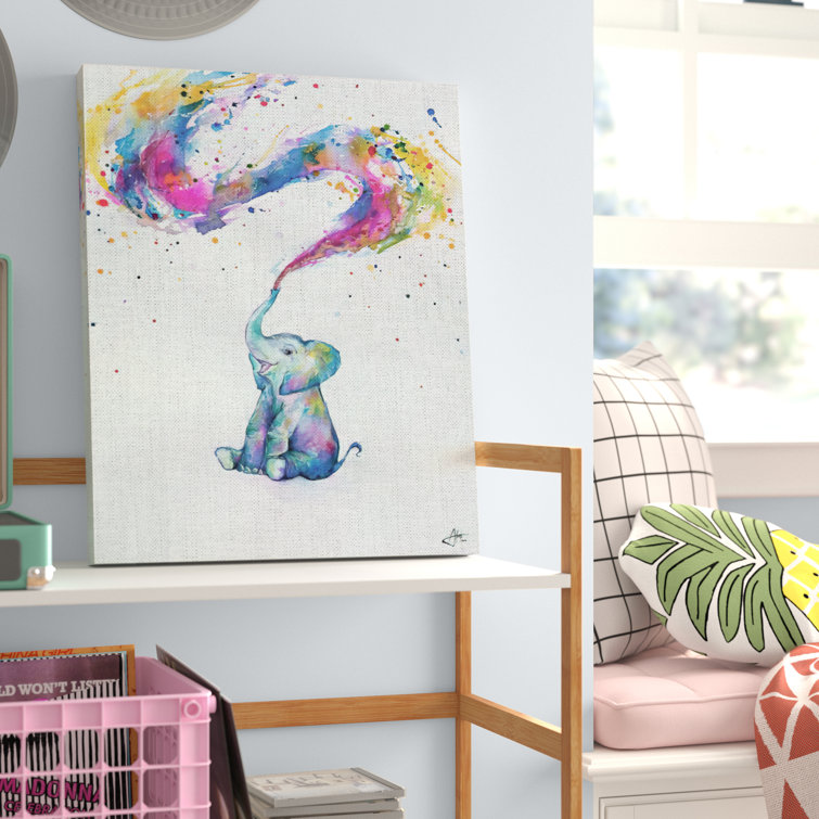 Colorful Elephant Art for Kids