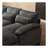 Modern Large Fabric U-Shape Sectional Sofa-1536394479