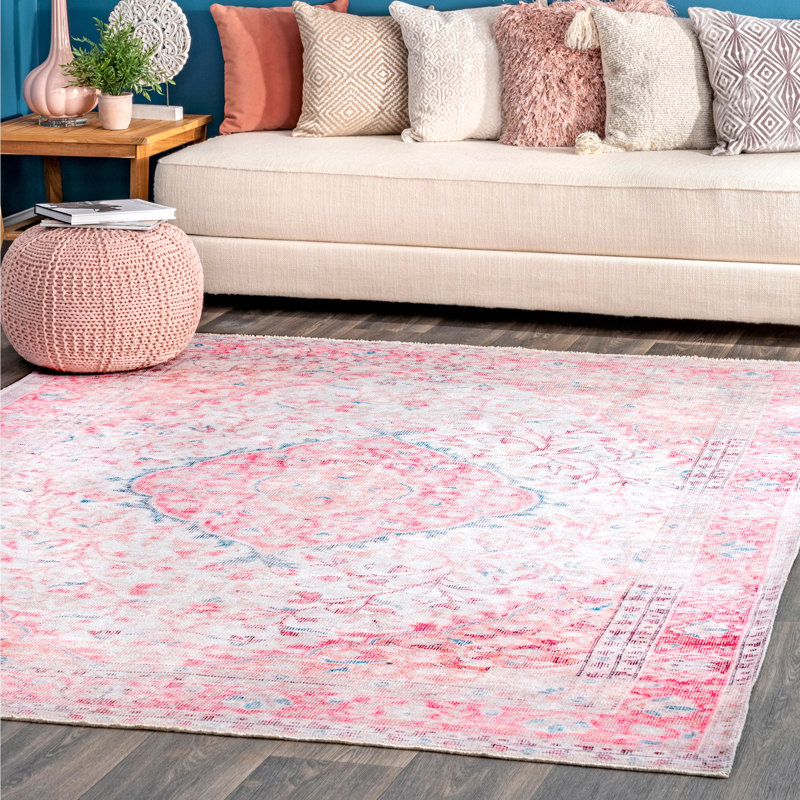 Tapis lavable à la machine Patsy SpinClean, Rectangulaire 7 pi 6 po x 9 pi 10 po
