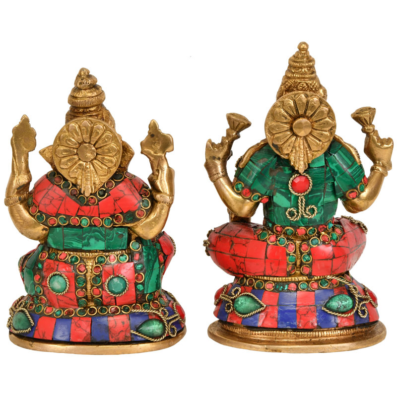 Lakshmi et Ganesha