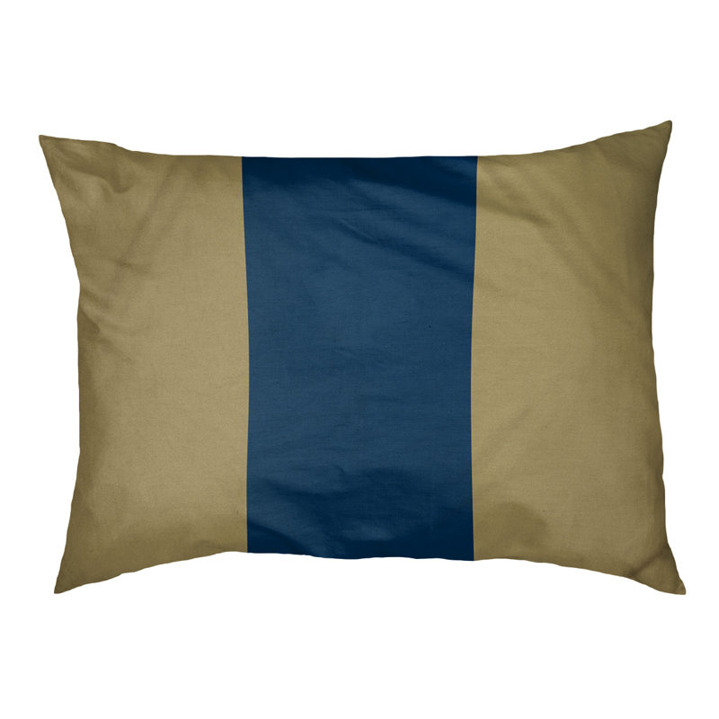 Coussin pour chien Tampa Bay, Moyen (l 28 po x P 18 po x H 6 po), Doré / bleu / doré