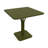 Luxembourg Square Outdoor Dining Table With Umbrella Hole , in. W in. D-84322277-84322272