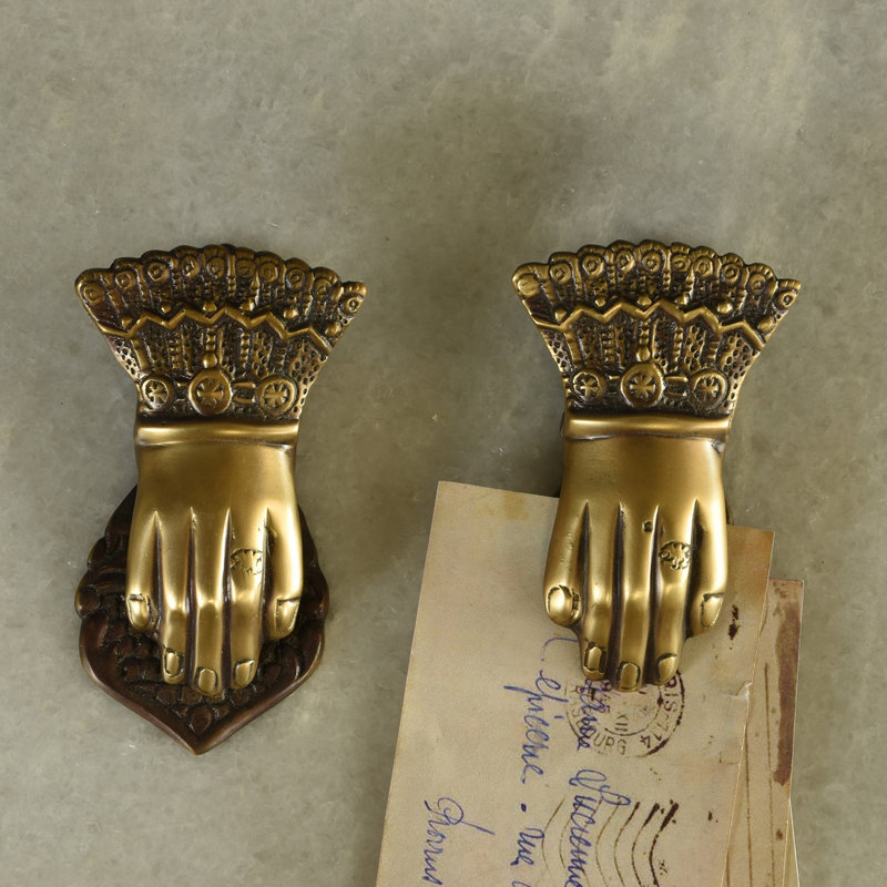 Abrar Hand Brass Paper Clip
