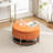 Charyn Upholstered Round Storage Ottoman-1465735375