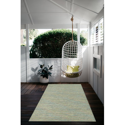 Branum Rectangle Hand Woven Indoor / Outdoor Area Rug