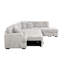 Canapé convertible avec rangement Corduroy Modern Living Space Solution