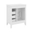 Meuble-lavabo élégant avec lavabo 30 po