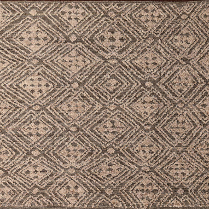 Abstract Indoor Rug, Square 4'