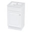 Meuble-lavabo de salle de bain avec lavabo, armoire avec tablette réglable-1665666251