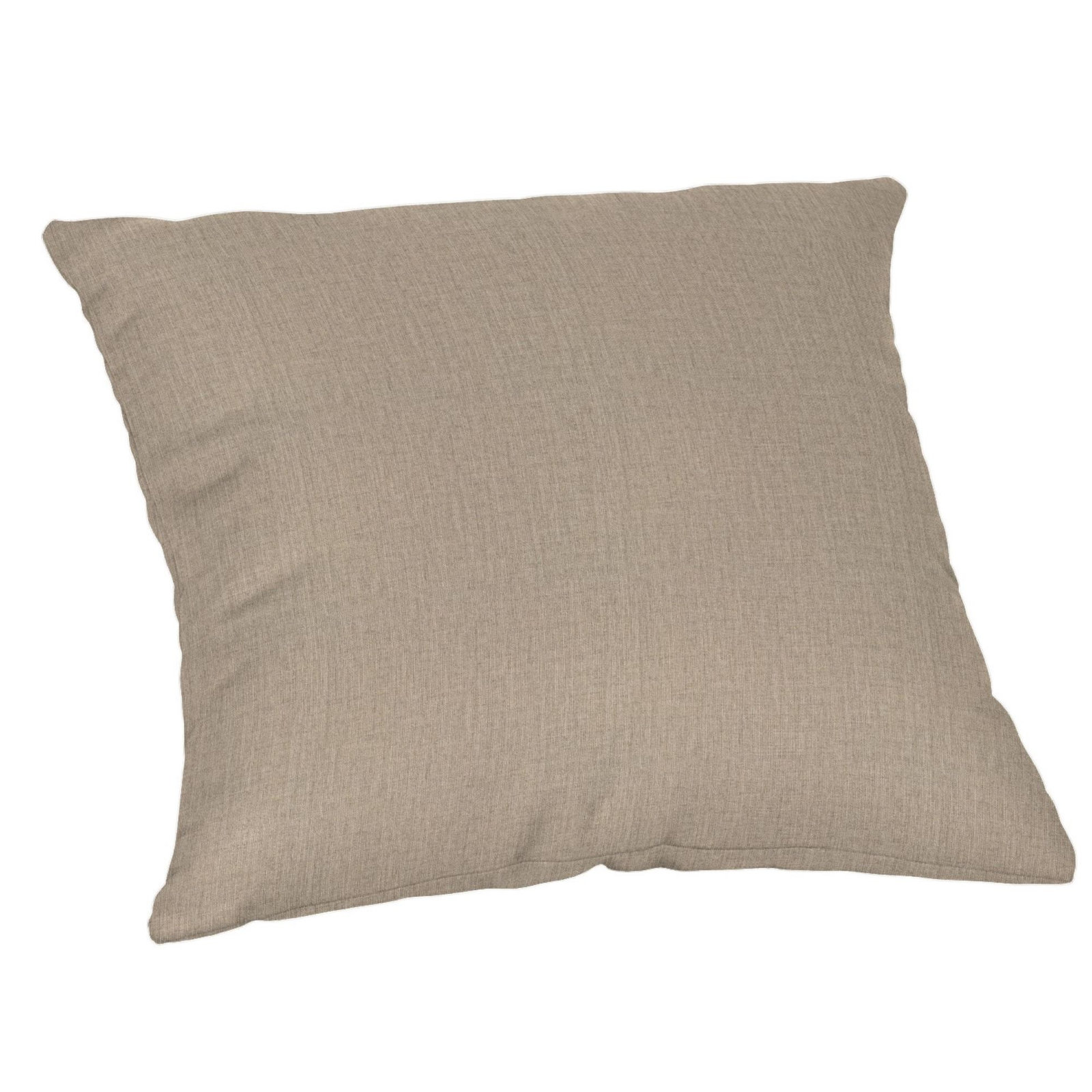 Sunbrella® Throw Pillow, 18"H x 18"W, Cast Ash Sunbrella®