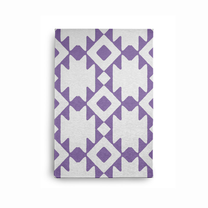Chenille Geometric Indoor Rug, Rectangle 2' x 3'