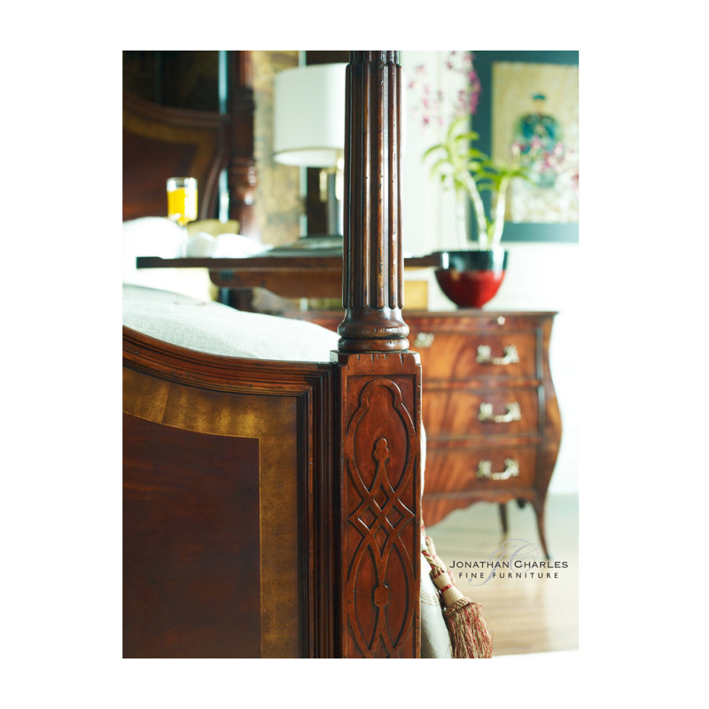 Buckingham Four Poster Bed, King