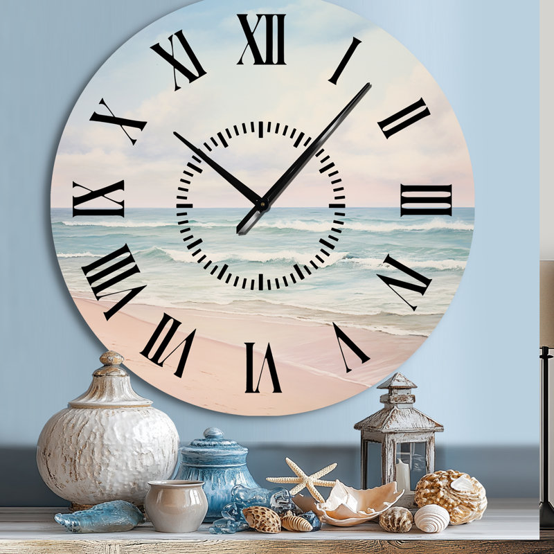 Horloge murale Ocean Tranquility, Grand