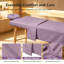 Ensemble de draps 3 pièces pour table de massage en microfibre-129225305