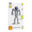 SmileyWorld®  Halloween Skeleton Ekkolight 36"H