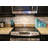Tiffany Blue Straight Edge Engineered Stone/Glass/Seashell Mosaic Wall Tile