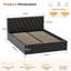 Upholstered Ottoman Storage Bed