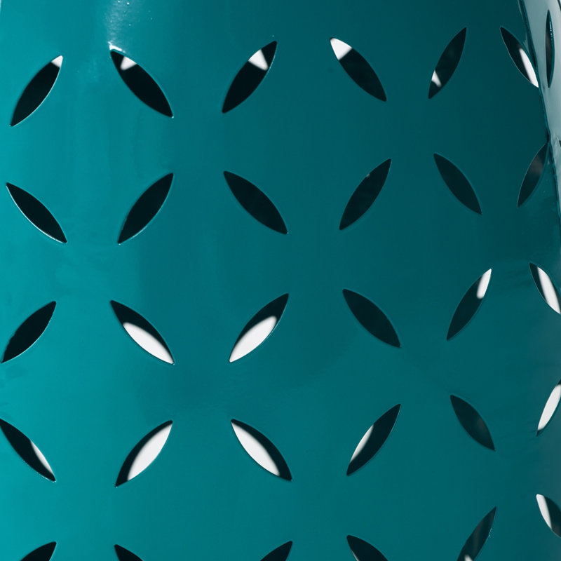 12" Accent Side Table, Teal