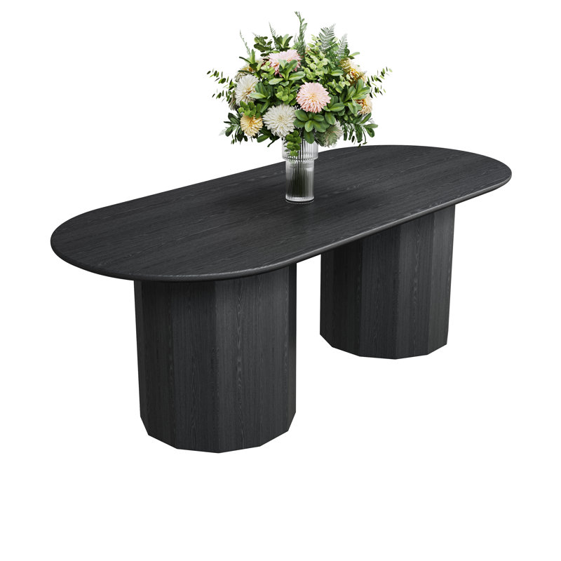 Table de salle à manger Oakengates, Noir