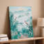 Toile, paysage tropical serein avec verdure luxuriante et flore vibrante, art mural avec deux oiseaux élégamment posés-1620974655