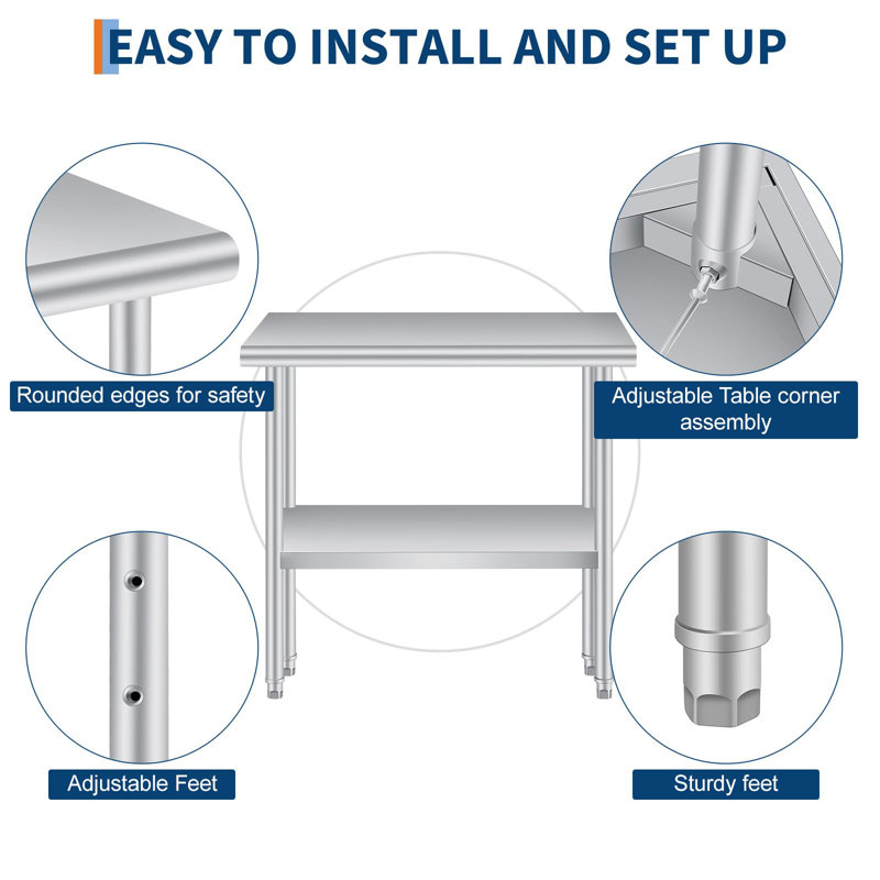 Metal Kitchen Island