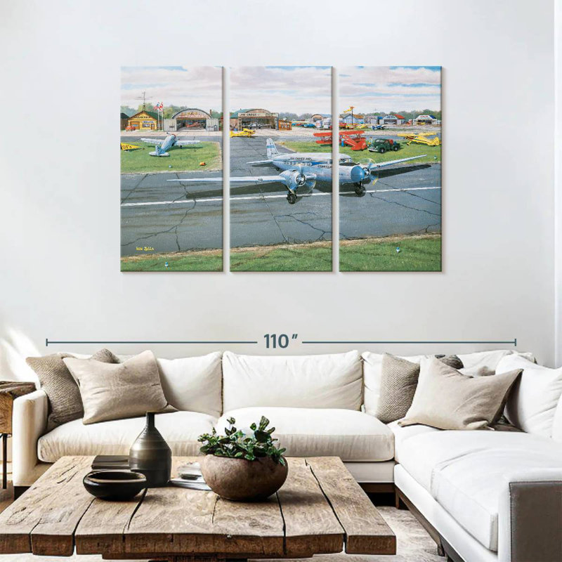 Mehar Municipal Airport, 48" H x 74" W