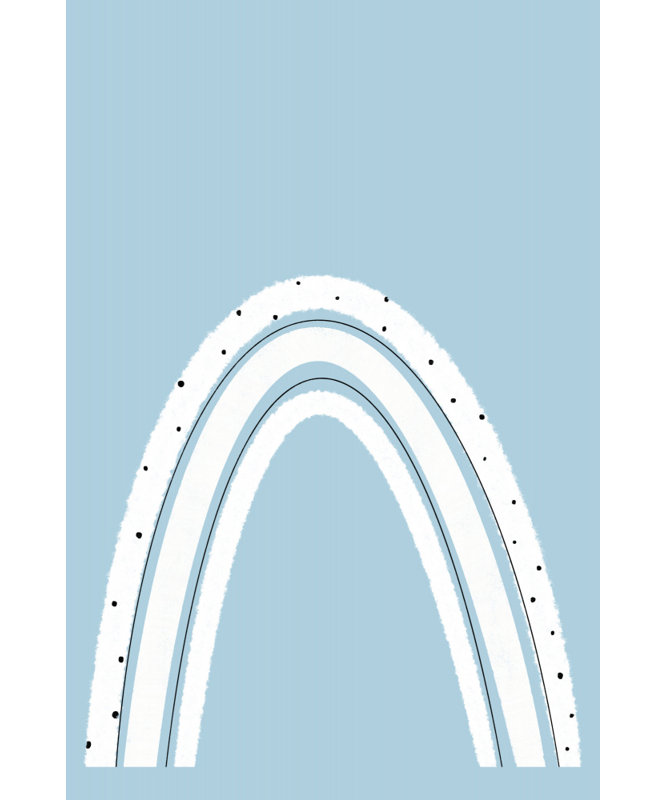 Rainbow, 50.8cm H x 76.2cm W
