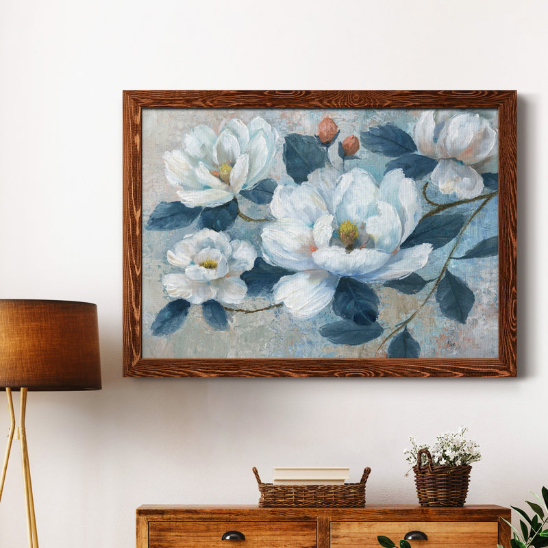 «Spring Bloom II», peinture sur toile encadrée, H 37,5 po x l 27,5 po x P 1,5 po, Érable