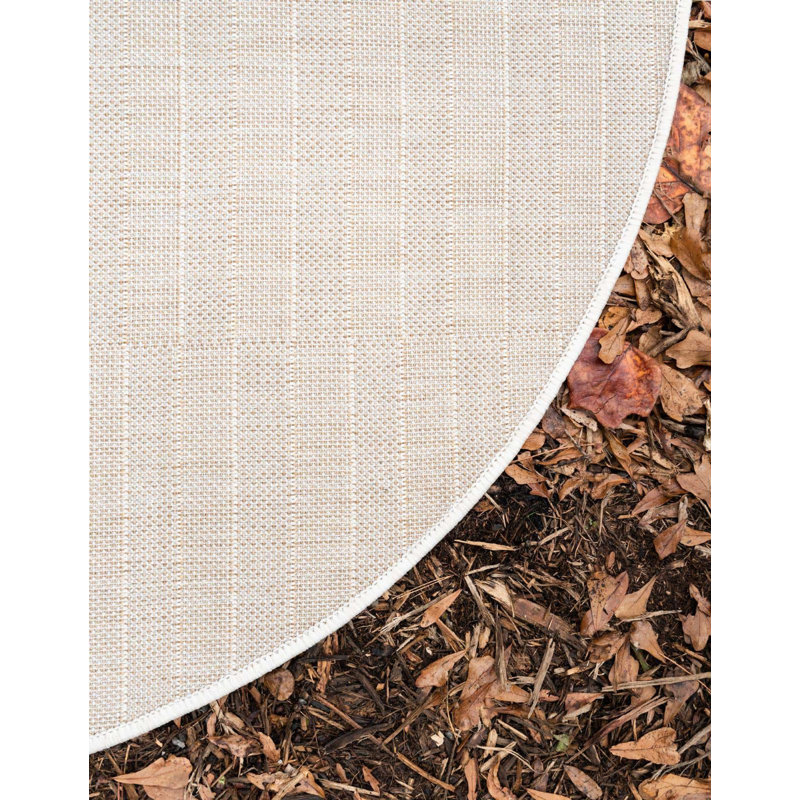 Tapis d'ours extérieur couleur ours, Rond 4 pi