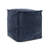 Komodo Navy Square Pouf-789335379