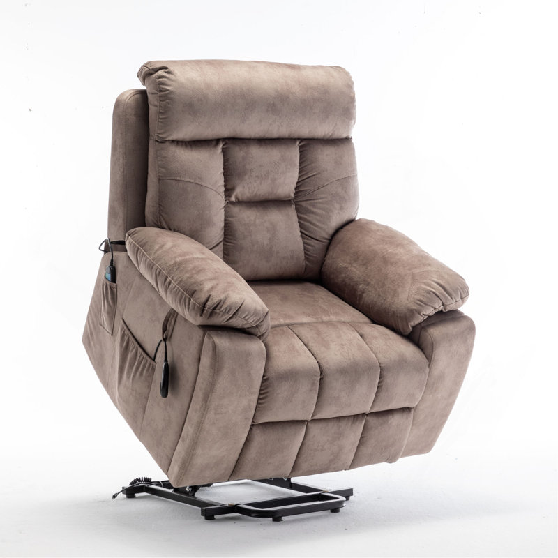 Comfortable Electric Recliner Chair For Relaxation And Elderly Care, Antique Brown