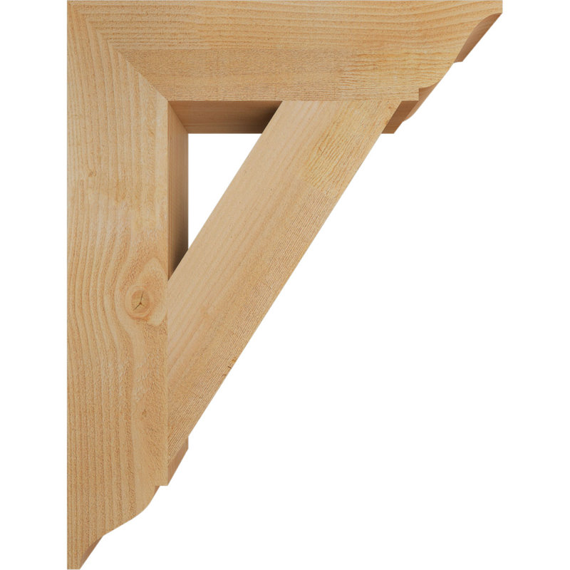 Support traditionnel, H 34 po x l 6 po x P 26 po, Douglas (sciage brut)