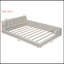 Lit plateforme tapissier avec 2 lampes de lecture-1171093279