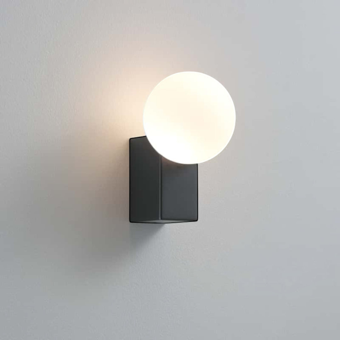 Ultra Beam Lighting Black/Light 6 Watt Led Outdoor Wall Globe - Image 2