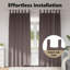 Curtains With Curtains 2 Pcs Polyester-984543583-984543572