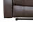 Brown Vegan Leather Manual Recling Chair-225230941