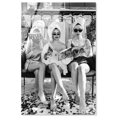 Impression d'été «Summer Read» par Notoriart, prête à être suspendue