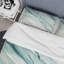 Silver Springs I - Bleu vert - Ensemble de housse de couette nautique et côtier - Polyester en microfibre-38757826