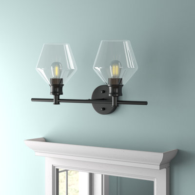 Keaton 2-Light Dimmable Iron Vanity Light