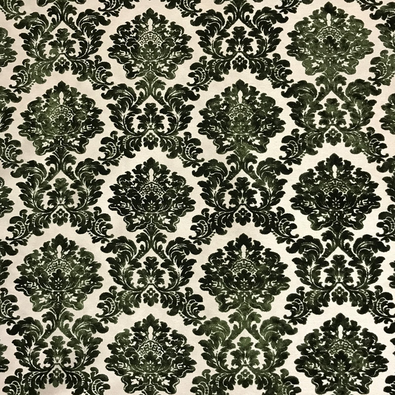 Traditional Damask | Valentino Fabric_VALENTINO, Olive