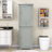 Luxurious Wood Bathroom Storage Cabinet with Adjustable Shelves-706862619-730963306