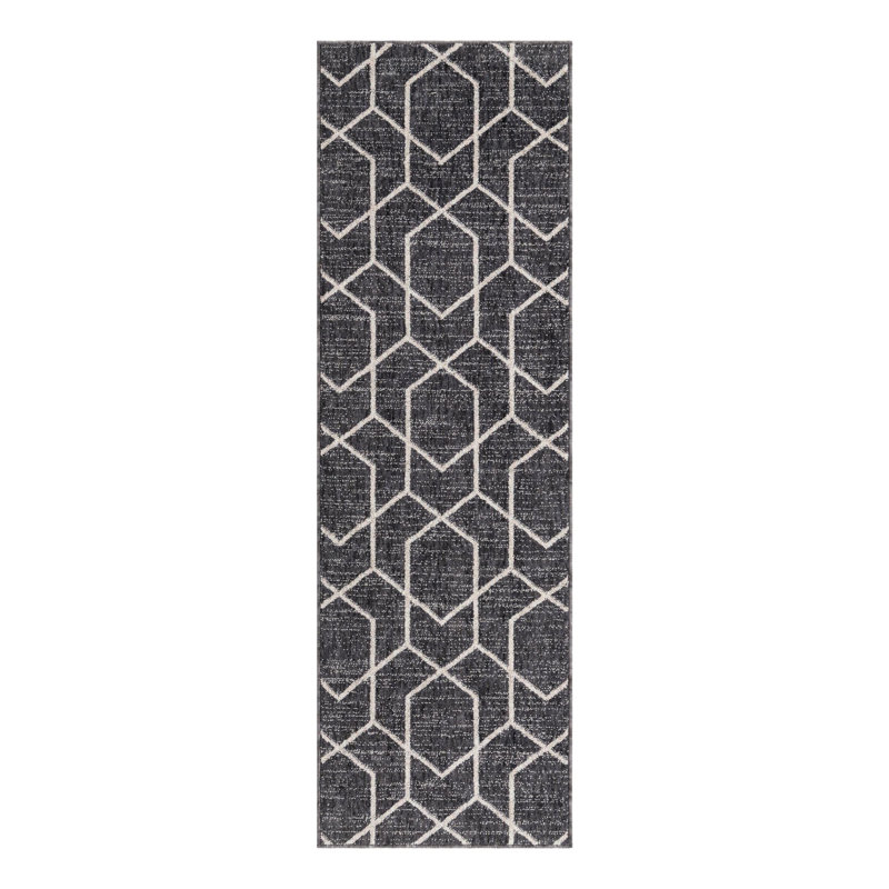Breze Geometric Indoor Rug, Runner 2' x 6'