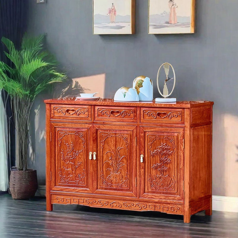 Buffet chinois en bois massif