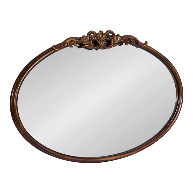 Ankeny Metal Flat Mirror, Bronze