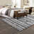 Boho Machine Washable Rug with Rubber Backing for Living Room Large Non-Slip Dining Room Rug Easy-Cleaning Floor Carpet for Bedroom Office Nursery Playroom-1713831507